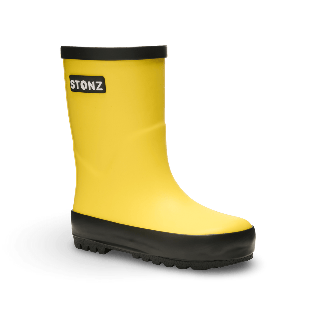 STONZ - Rain Boots - Yellow - Two Giraffes Children's Footwear