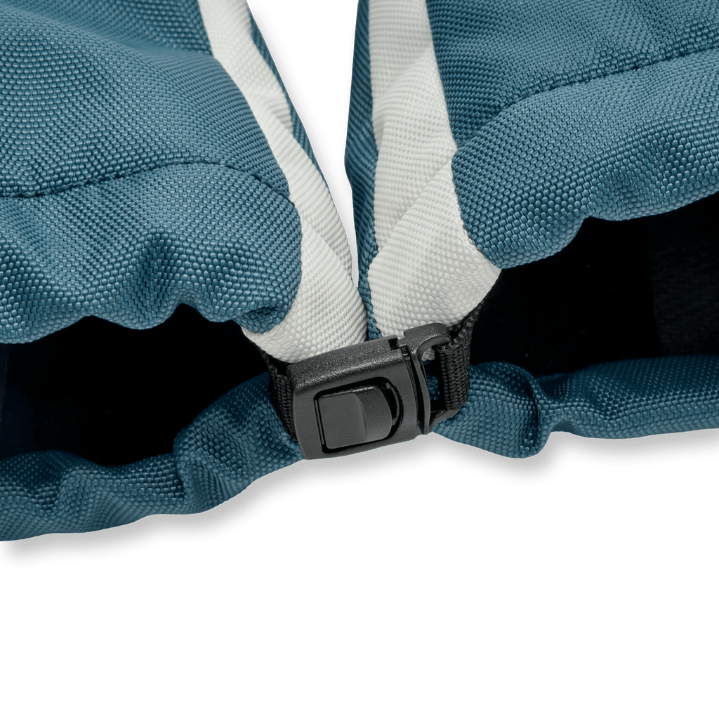 STONZ - Snow Mitt Kid - Easy - on, Insulated, Waterproof Mittens - Denim/Ivory - Two Giraffes Children's Footwear