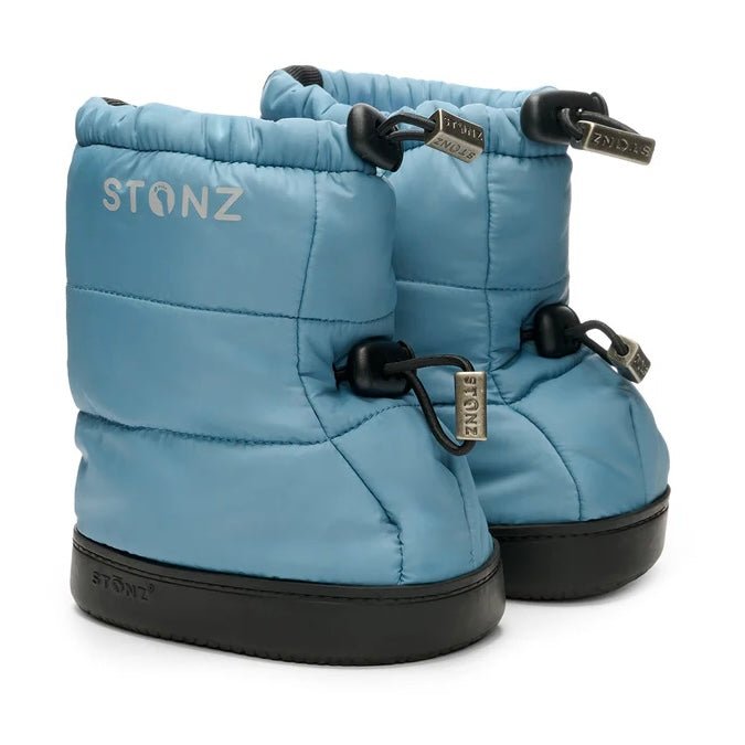 STONZ - Toddler Puffer Booties - Denim - Two Giraffes Children's Footwear