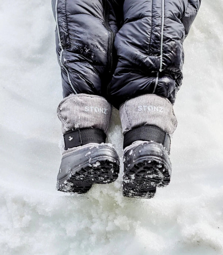 STONZ - Trek Toddler - Heather Grey - Two Giraffes Children's Footwear