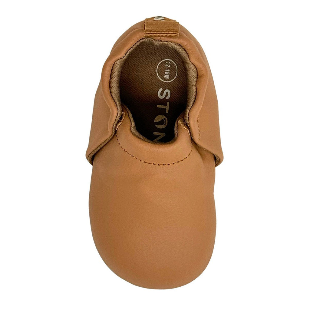 STONZ - Willow Soft Sole Shoes - Camel - Two Giraffes Children's Footwear