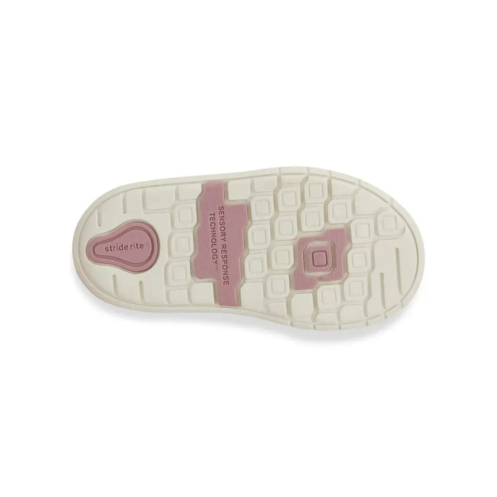 STRIDE RITE - Ames Sneaker - Pink Shimmer - Two Giraffes Children's Footwear