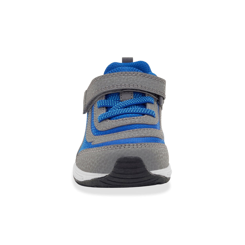 STRIDE RITE - Light Up Surge Bounce Sneaker - Grey/Blue - Two Giraffes Children's Footwear