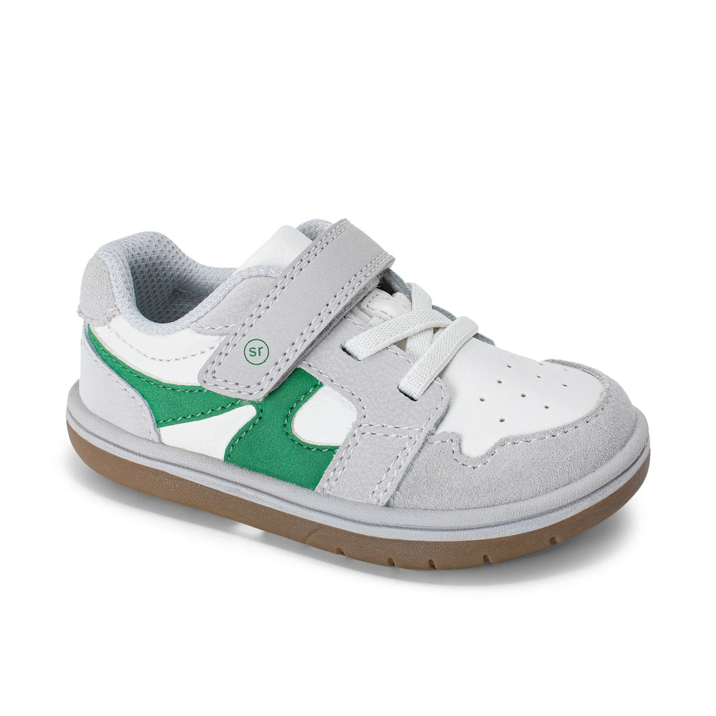 STRIDE RITE - SRT London - White/Green – Two Giraffes Children's Footwear