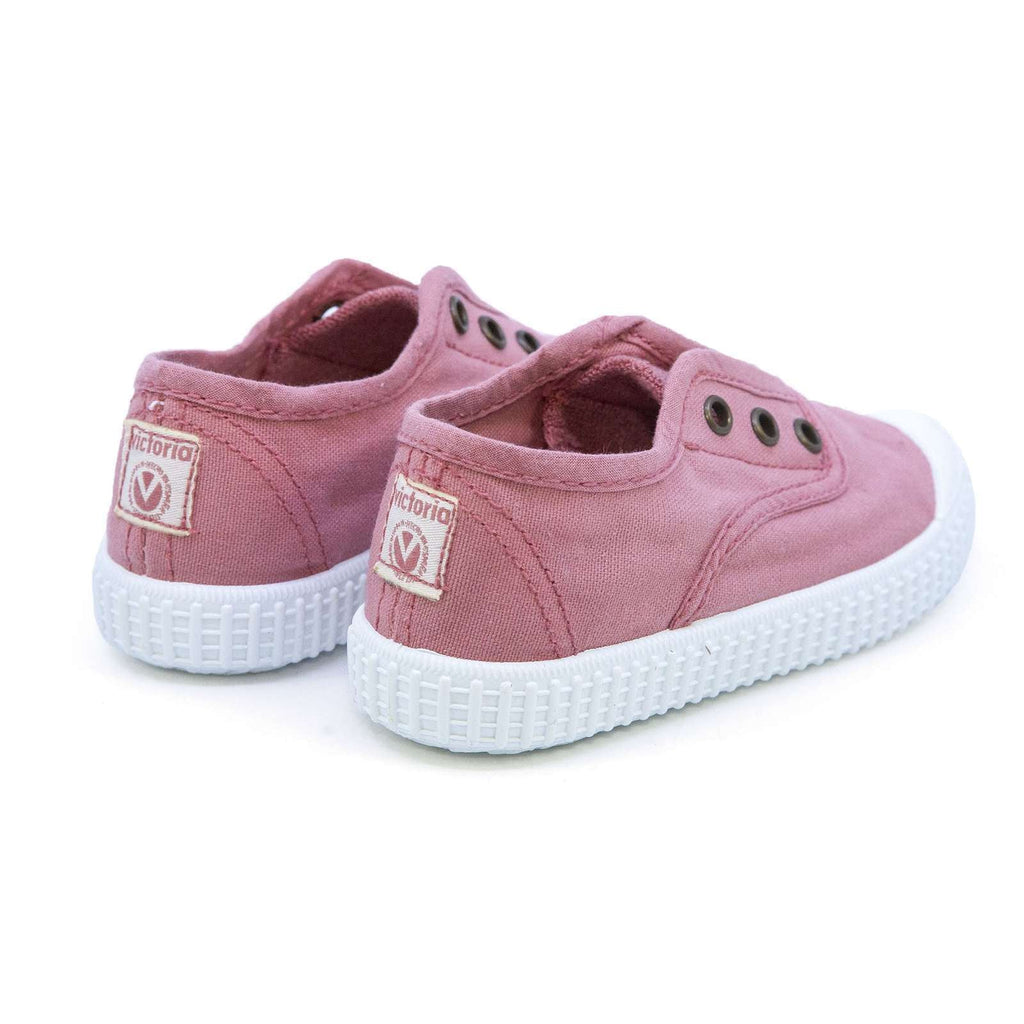 VICTORIA - 1915 INGLESA ELASTIC CANVAS DREC - FRAMBUESA/WINE - Two Giraffes Children's Footwear