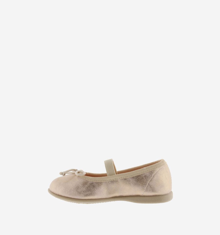 VICTORIA - HADA BALARINA SHINY - NUDE - Two Giraffes Children's Footwear
