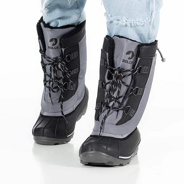 BILLY FOOTWEAR - Billy Ice Winter Boots Grey - Two Giraffes Children's Footwear