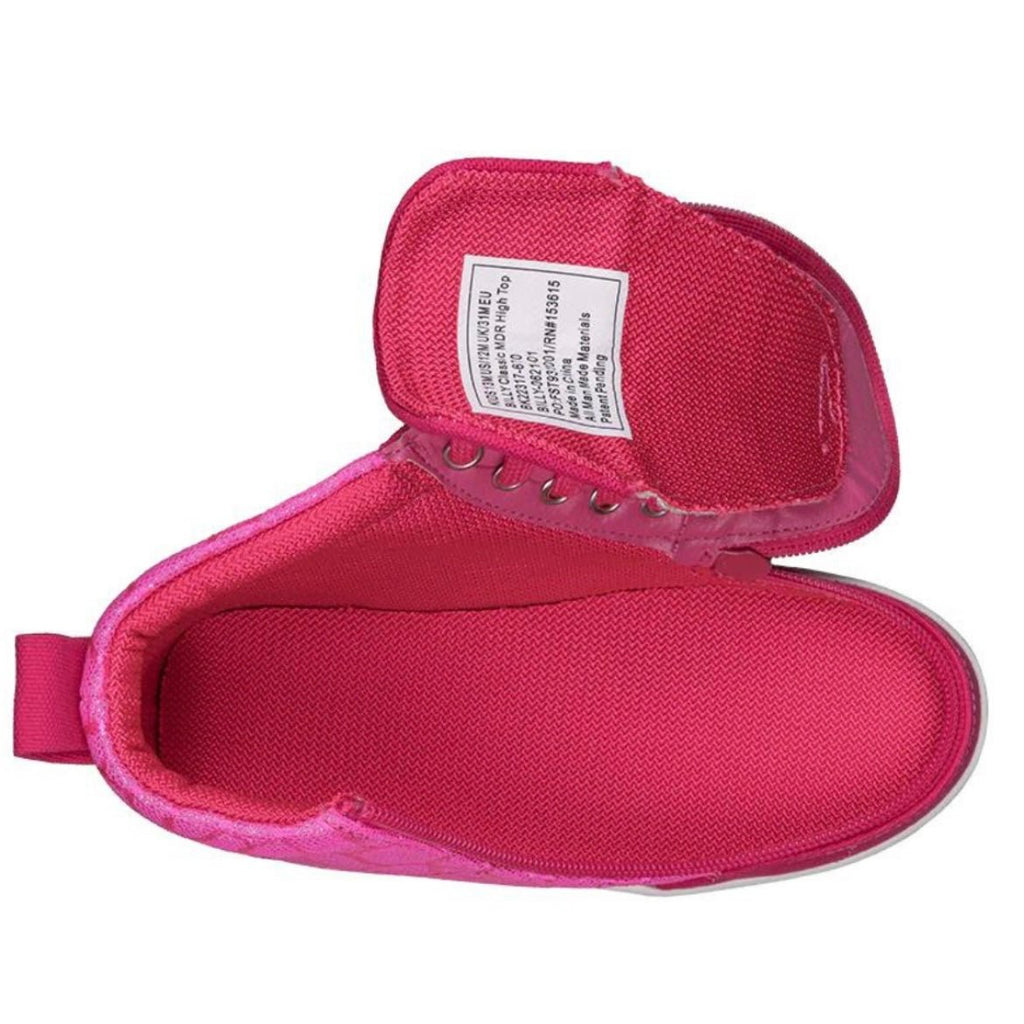 BILLY FOOTWEAR - Pink Print Classic D|R High Tops - Two Giraffes Children's Footwear