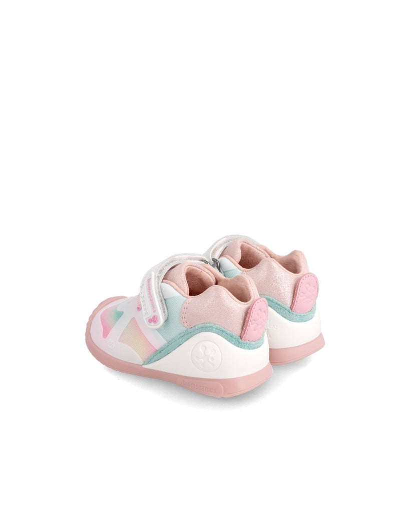 Biomecanics - BIOGATEO Sport - White/Pink - Two Giraffes Children's Footwear