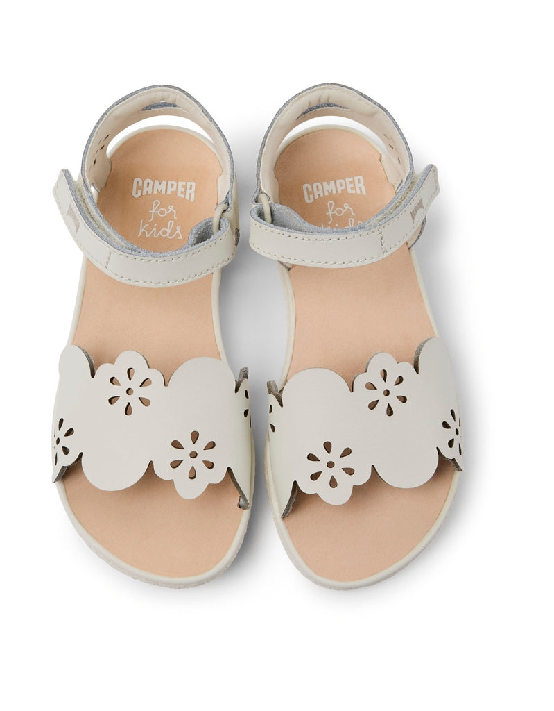 CAMPER - Miko Sandal - White - Two Giraffes Children's Footwear
