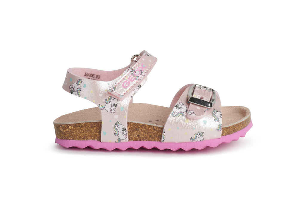 Chalki Toddler Sandal - Pink/Fuschia - Two Giraffes Children's Footwear