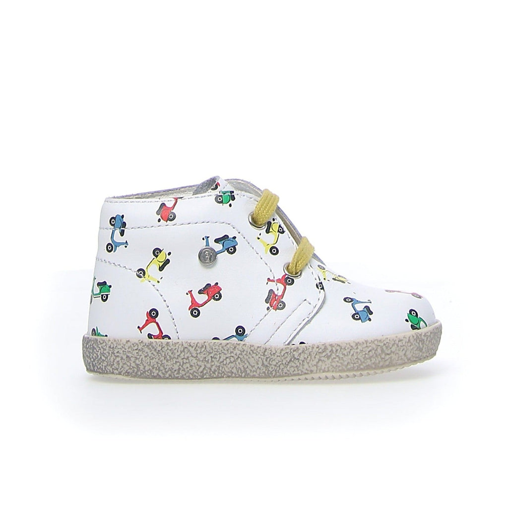 Falcotto - Conte White Vespa - Two Giraffes Children's Footwear