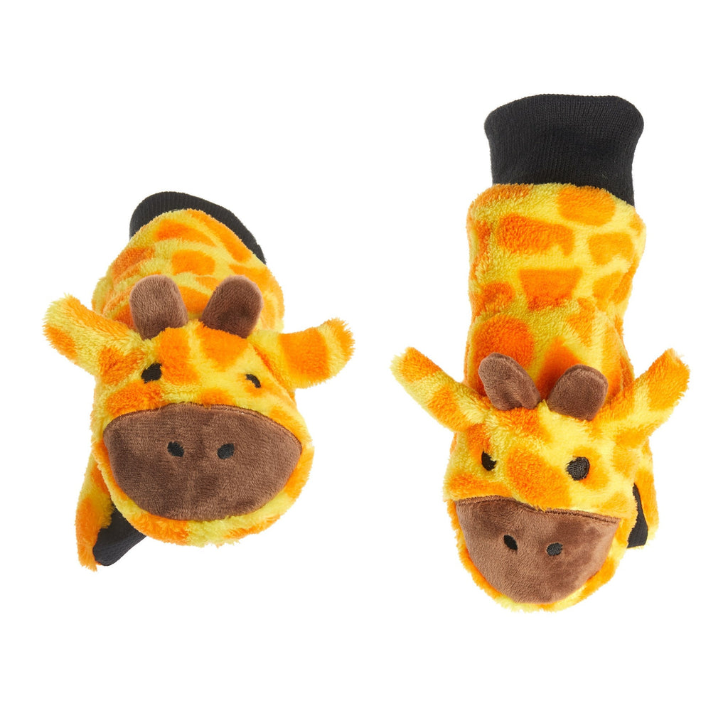 FLAPJACKKIDS - Giraffe Kids Winter Mitts - Two Giraffes Children's Footwear