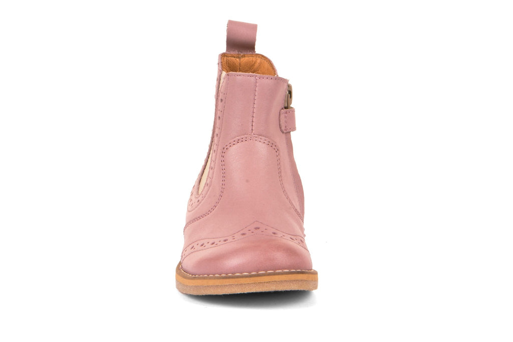 FRODDO - Chelys Brogue - Pink - Two Giraffes Children's Footwear