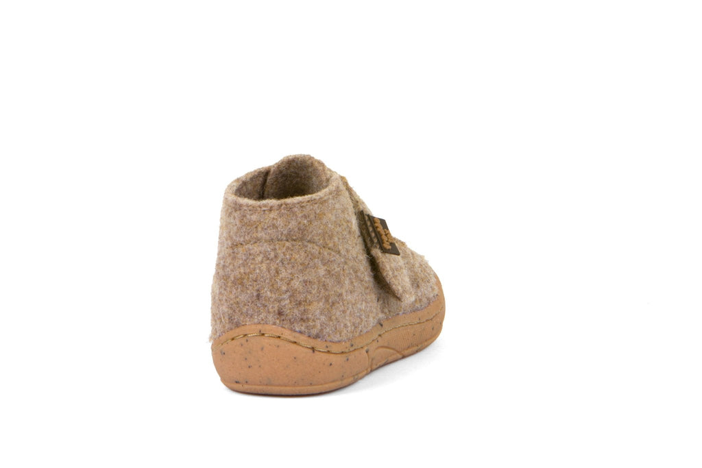 FRODDO - Minni Wolly Slipper Shoe Beige - Two Giraffes Children's Footwear