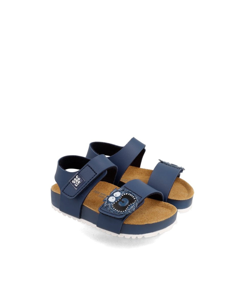Garvalin - Bio Sandal - Azul Marino Navy - Two Giraffes Children's Footwear