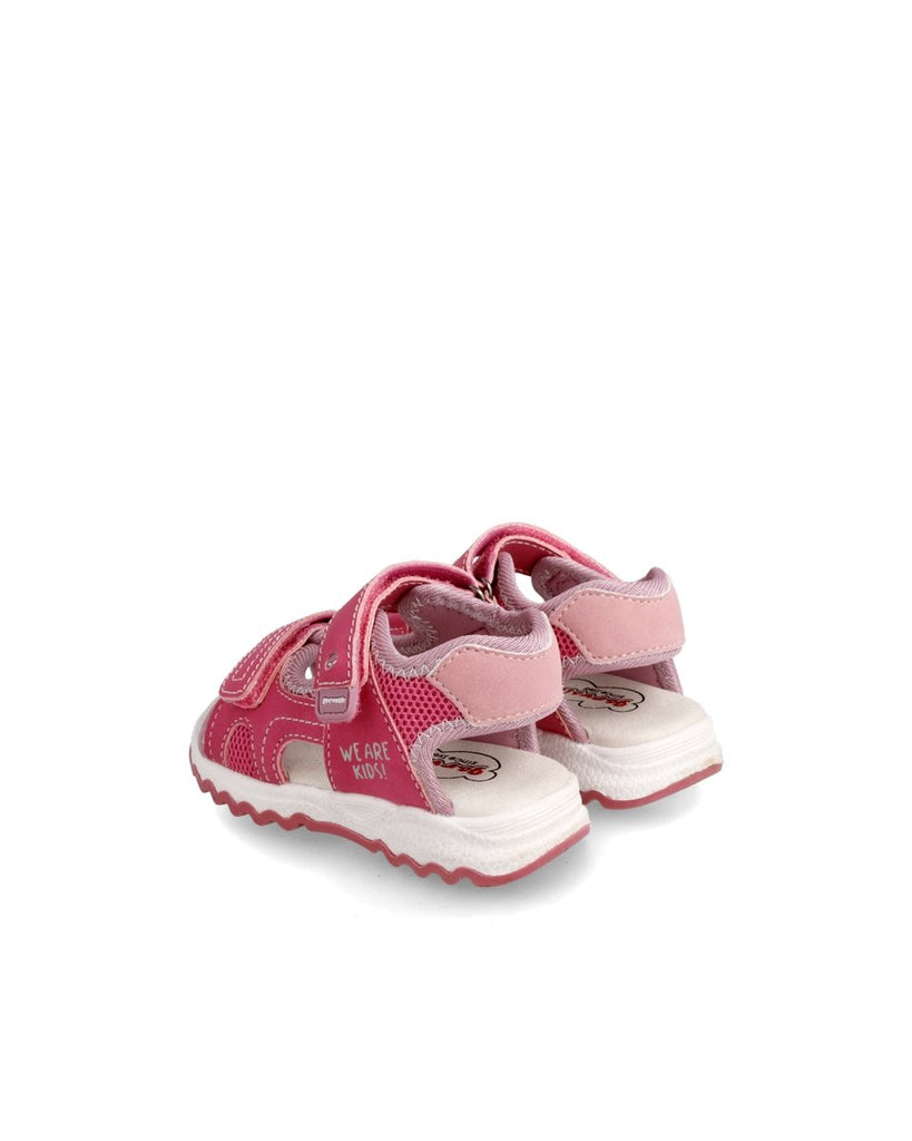 Garvalin - Sandal- Fuchsia White/Pink - Two Giraffes Children's Footwear
