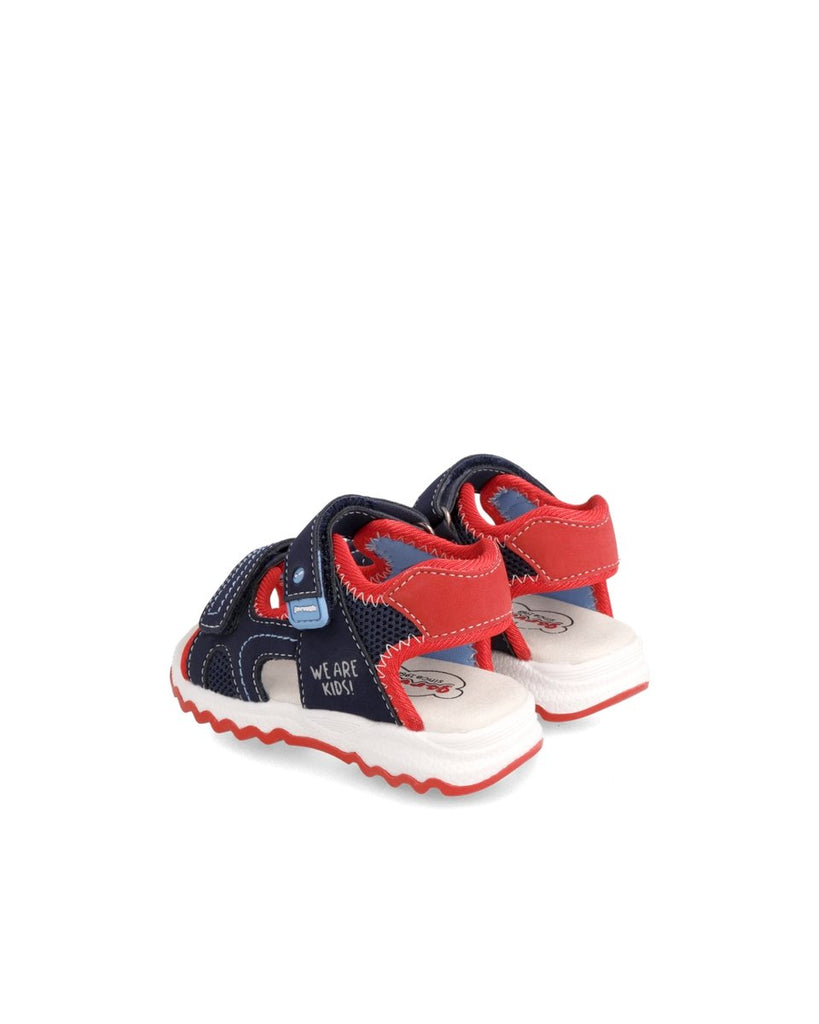 Garvalin - Sandal- Marino Navy/Red - Two Giraffes Children's Footwear