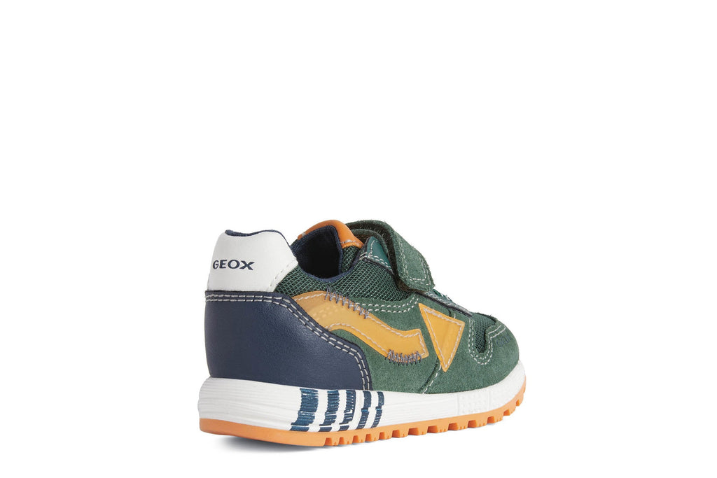 Geox - Alben Boy - Green/Orange - Two Giraffes Children's Footwear