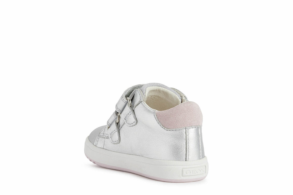 Geox - Biglia Girl - Silver/Pink - Two Giraffes Children's Footwear