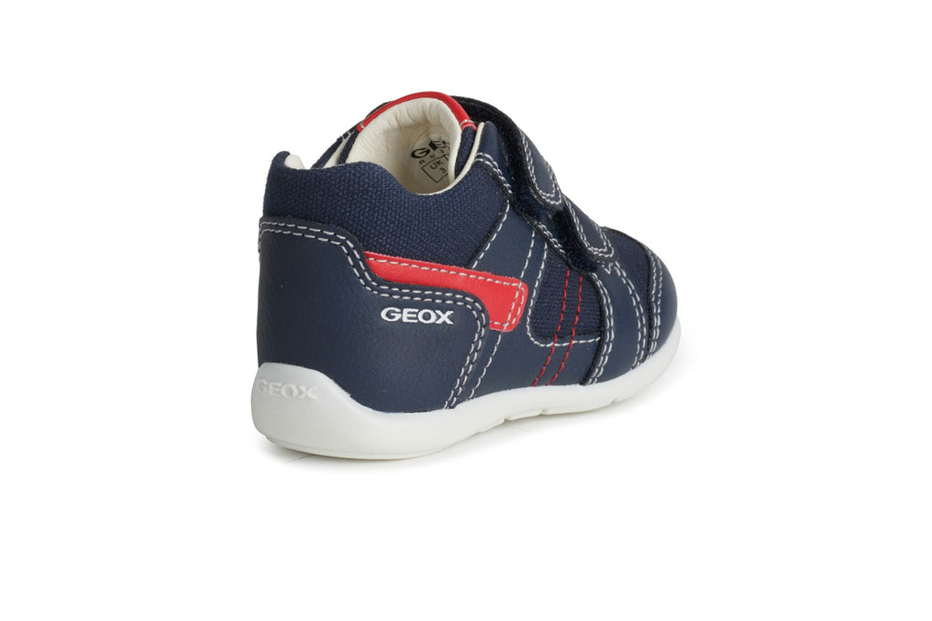 Geox - Elthan - Blue/Red Denim - Two Giraffes Children's Footwear