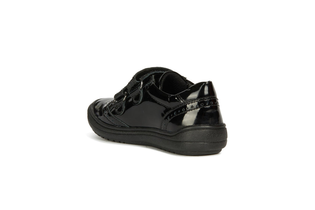 Geox - Hadriel Girl - Black Patent - Two Giraffes Children's Footwear