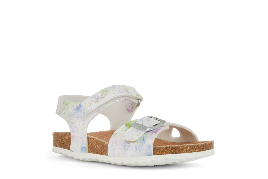 Geox - Sandal Adriel - White/Pink - Two Giraffes Children's Footwear
