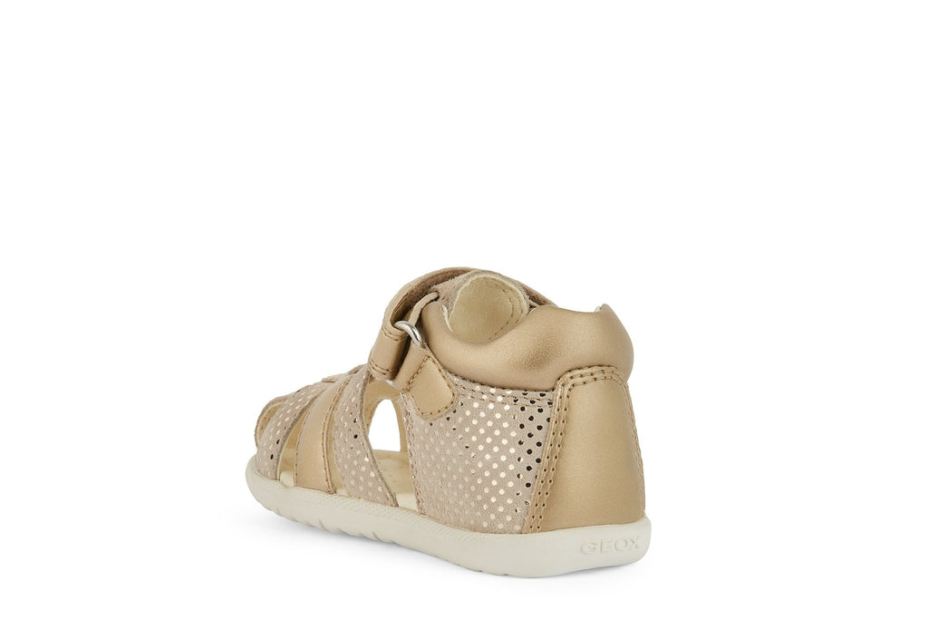 Geox - Sandal Macchia - Gold - Two Giraffes Children's Footwear