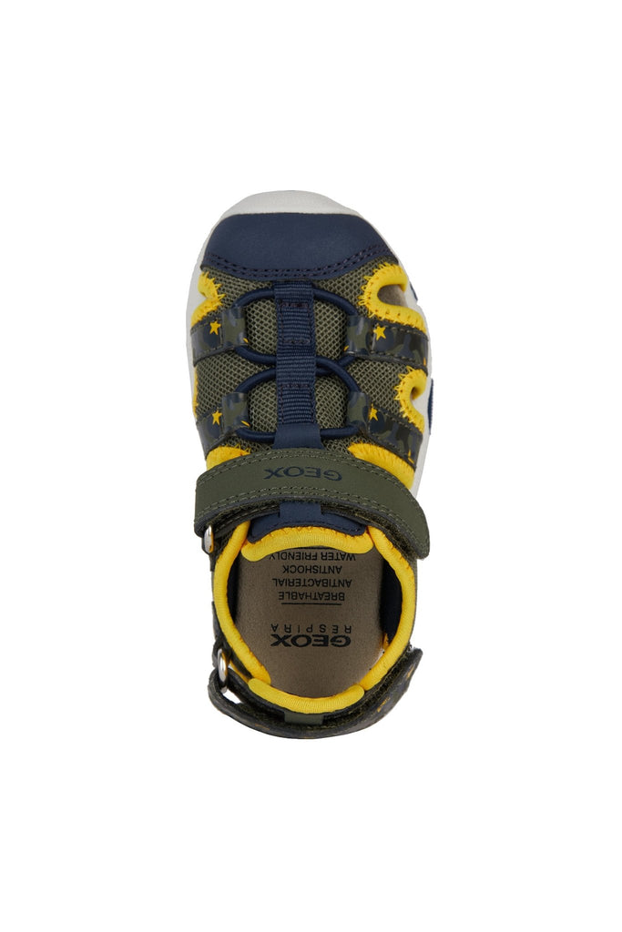 Geox - Sandal Multy - Green/Yellow - Two Giraffes Children's Footwear