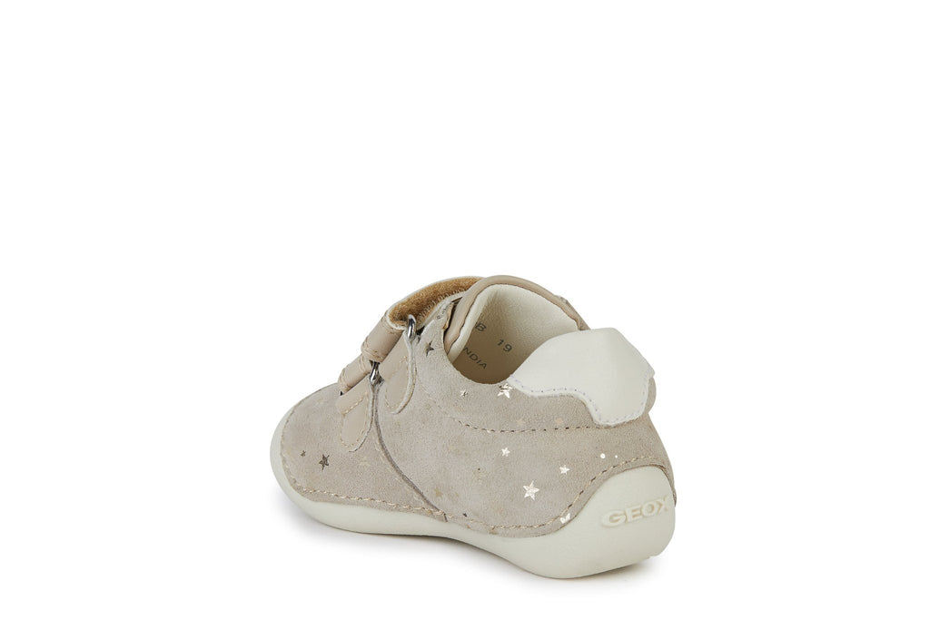 Geox - Tutim Toddler - Beige/Platinum - Two Giraffes Children's Footwear