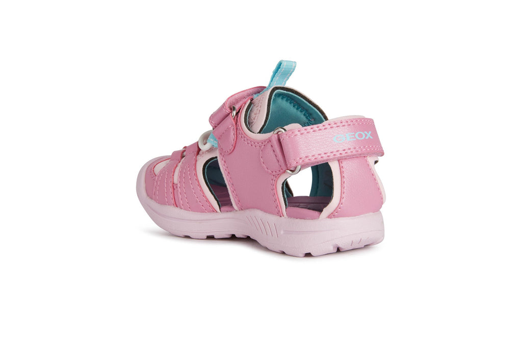 Geox - Vaniett Girl Sandal Water Shoe - Pink Star - Two Giraffes Children's Footwear