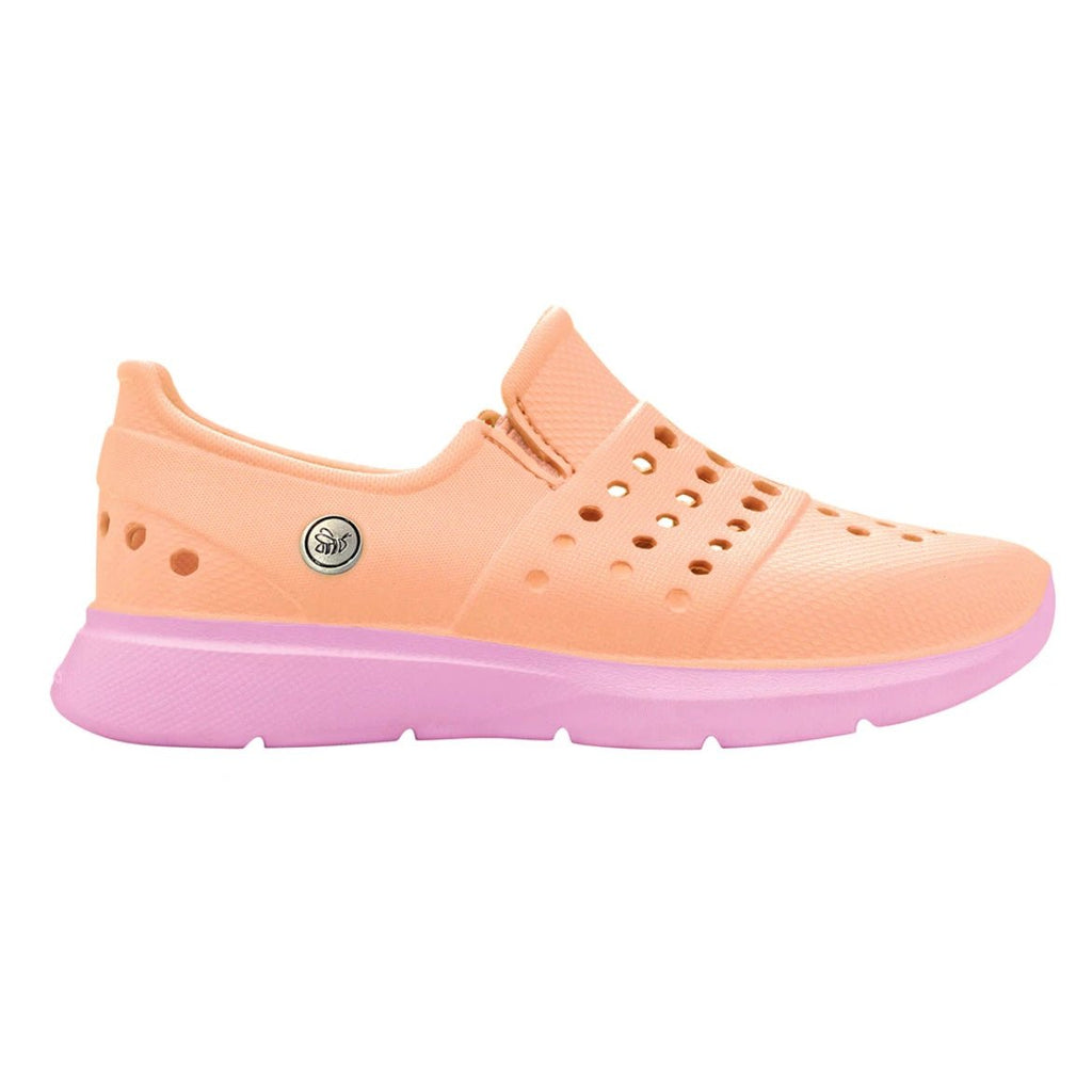 JOYBEES - Kids Splash Sneaker - Melon/Orchid - Two Giraffes Children's Footwear