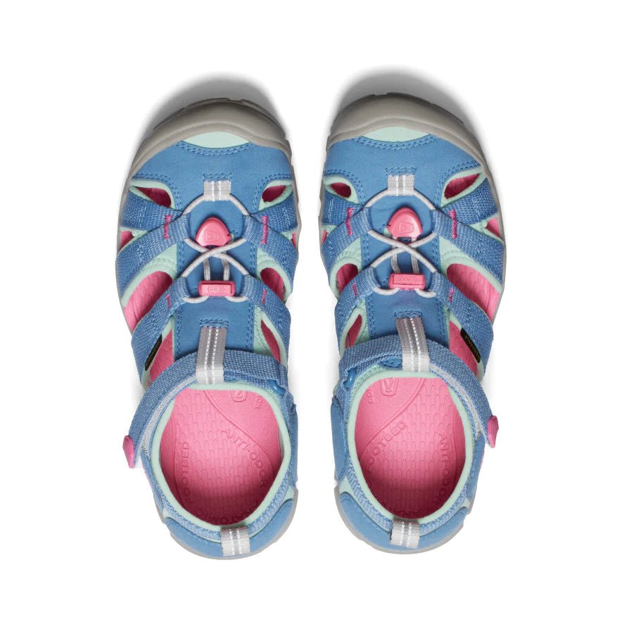 Keen - Seacamp II CNX - Coronet Blue/Hot Pink - Two Giraffes Children's Footwear