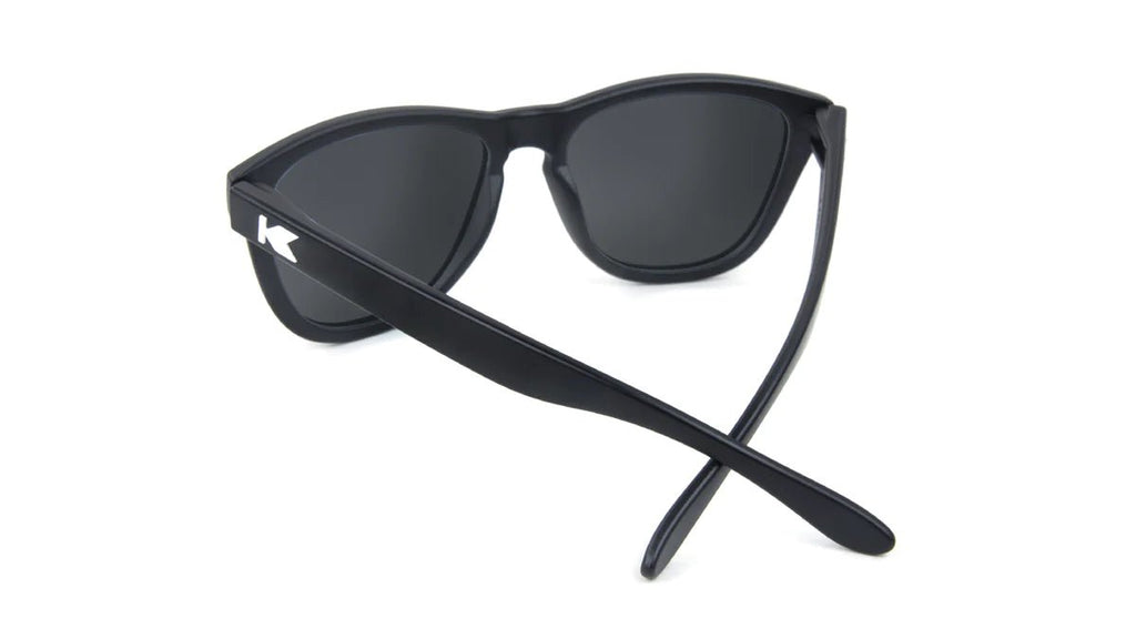 Knockaround Sunglasses - Kids Premiums Polarized - Black/Smoke - Two Giraffes Children's Footwear