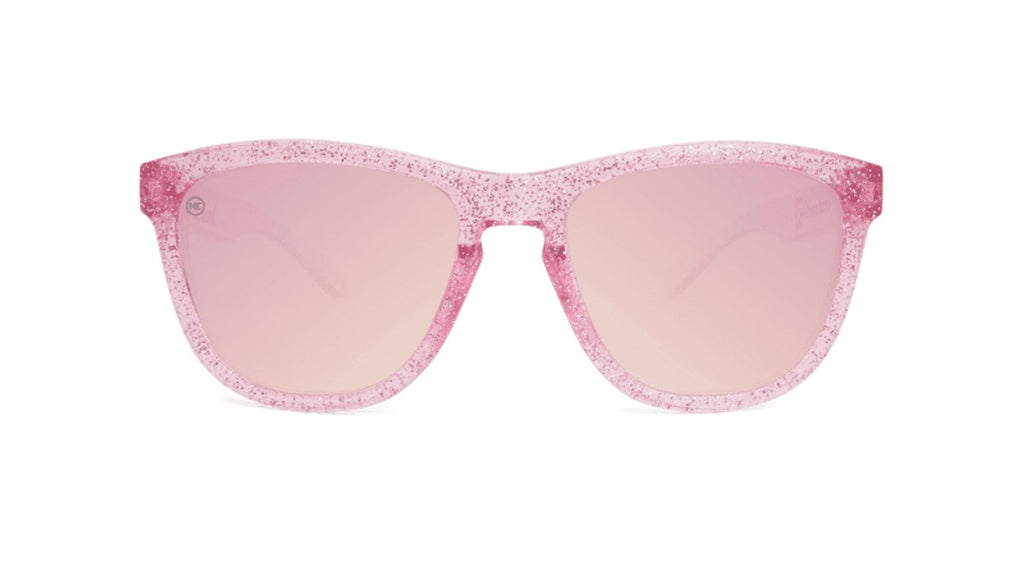 Knockaround Sunglasses - Kids Premiums Polarized - Pink Sparkle - Two Giraffes Children's Footwear