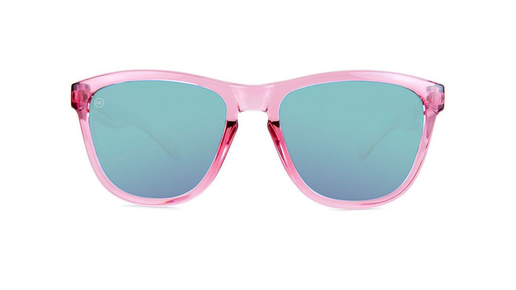 Knockaround Sunglasses - Kids Premiums Polarized - Pink/Aqua - Two Giraffes Children's Footwear