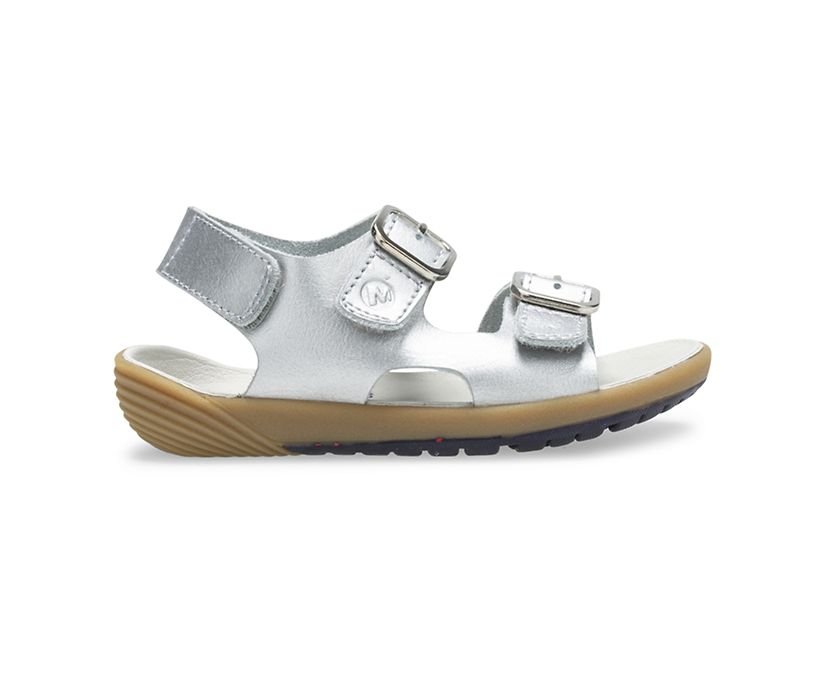 MERRELL - Bare Steps® Sandal - Silver - Two Giraffes Children's Footwear