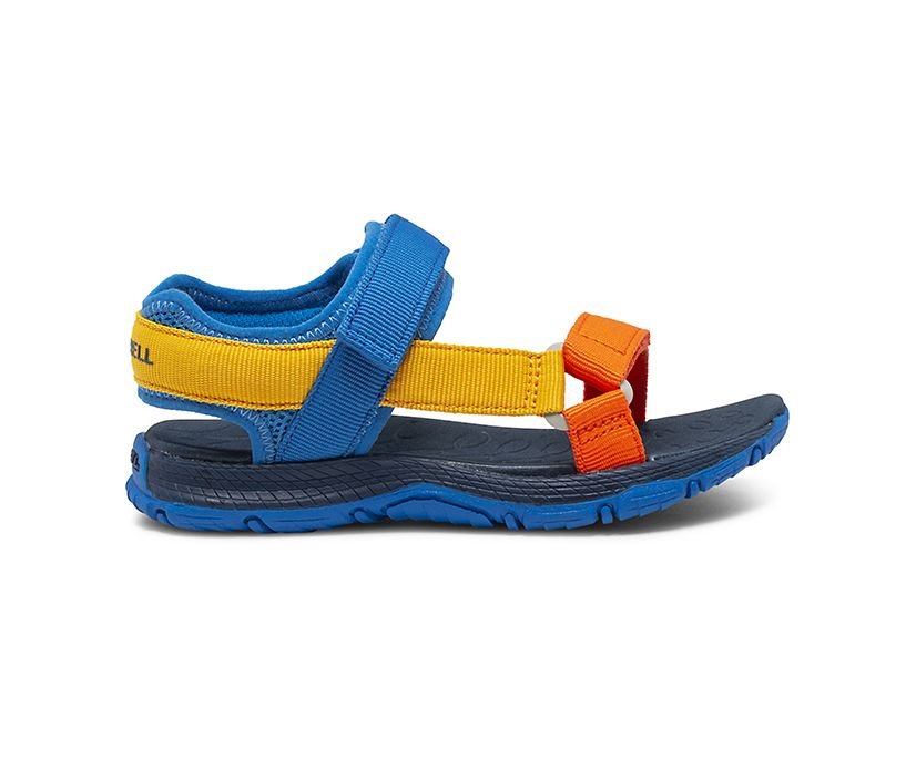 MERRELL - Kahuna Web Sandal - Blue Multi - Two Giraffes Children's Footwear