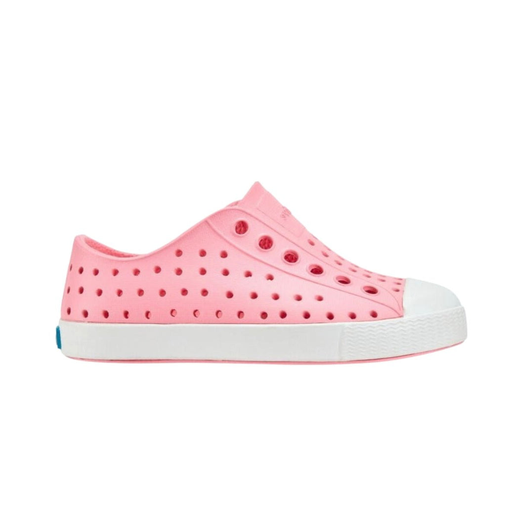 NATIVE - Jefferson Child - Princess Pink/ Shell White - Two Giraffes Children's Footwear