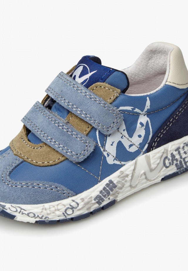 NATURINO - JESKO VL - Blue Tonal - Two Giraffes Children's Footwear