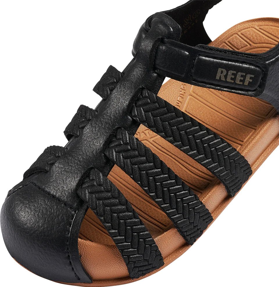 REEF - Water Beachy Sandal - Black/Tan - Two Giraffes Children's Footwear