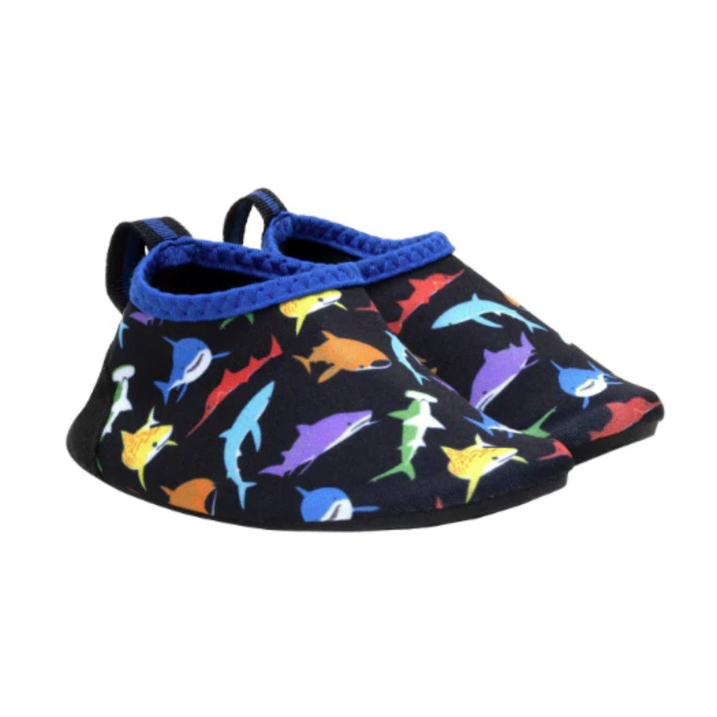 ROBEEZ - Aqua Shoes - Multi Sharks - Two Giraffes Children's Footwear