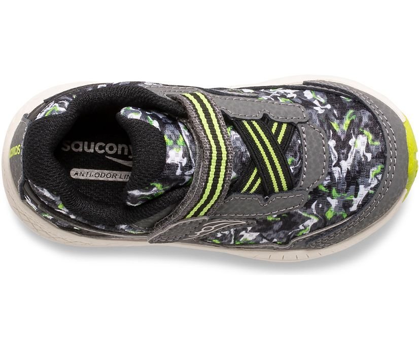 SACUONY - Ride 10 Jr. Sneaker Green Camo - Two Giraffes Children's Footwear