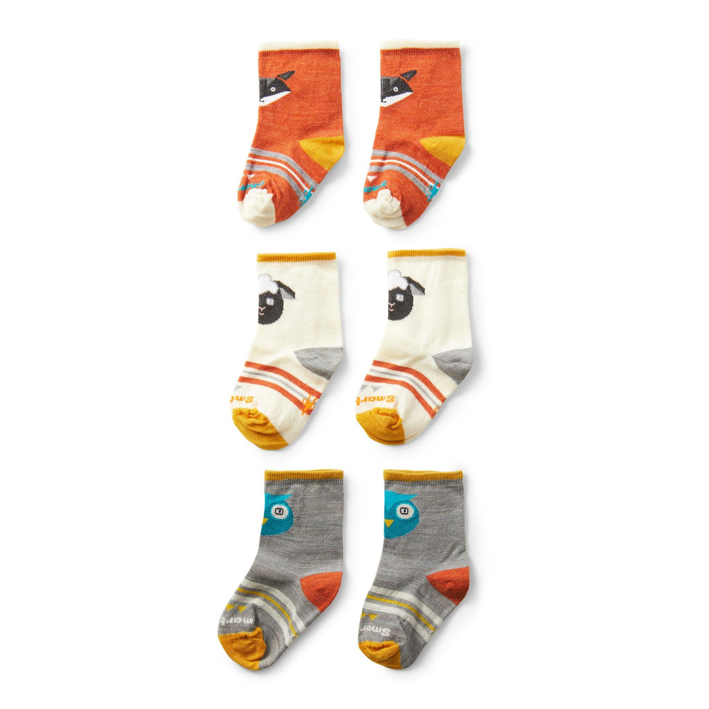 Smartwool - Toddler Trio Socks - Two Giraffes Children's Footwear