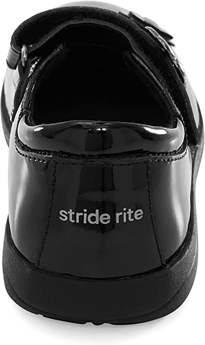 STRIDE RITE - Holly Black Patent - Two Giraffes Children's Footwear